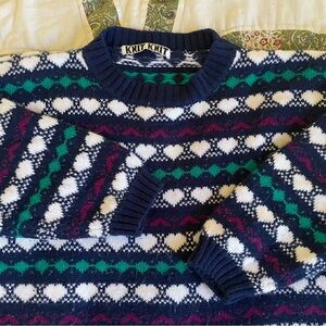 VTG Knit Sweater - Size Medium